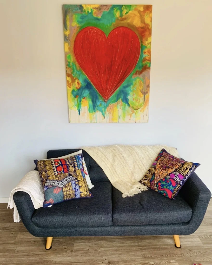 A comfortable space for conversation